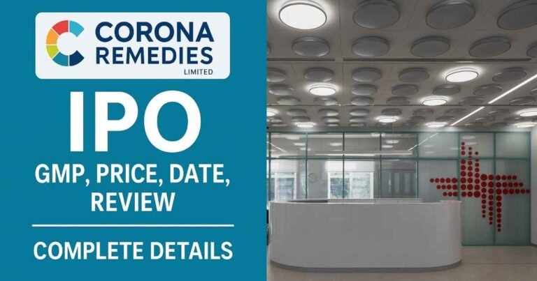 Corona Remedies IPO GMP